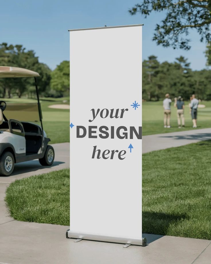Roll-Up Banner (85x200 cm – Baskı + Mekanizma)
